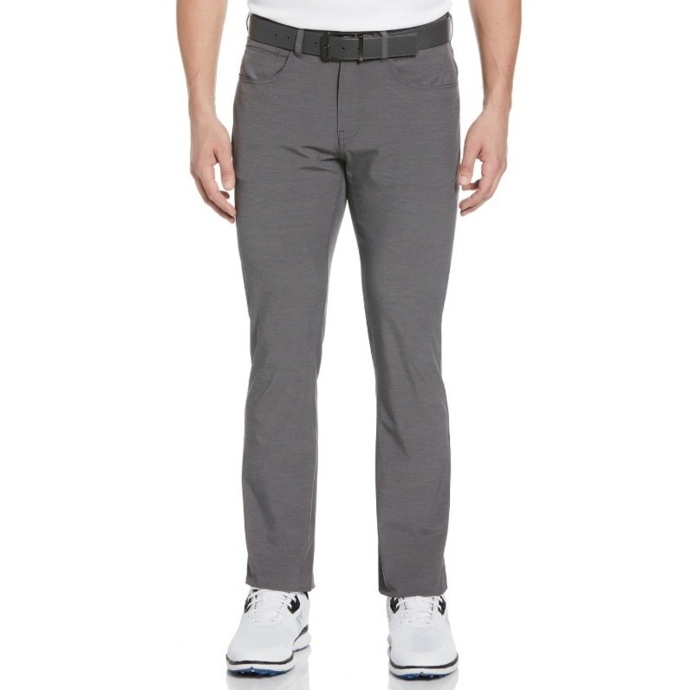 Callaway | Mens Golf Pants Charcoal Gray 5-Pocket Stretch Straight Leg | 32x32